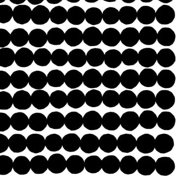 Räsymatto kangas - musta-valkoinen - Marimekko