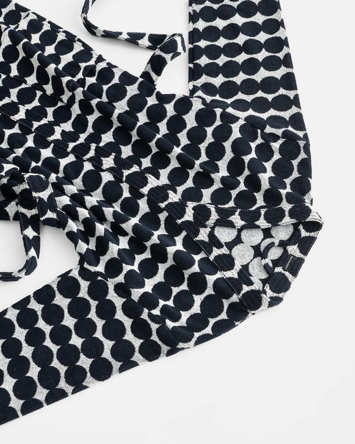 Räsymatto kylpytakki, Black-white, S Marimekko