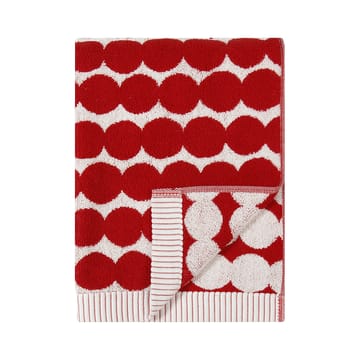 Räsymatto pyyheliina punainen - käsipyyhe 50x100 cm - Marimekko
