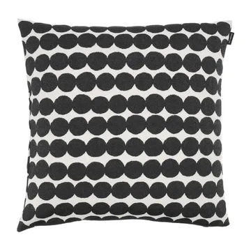 Räsymatto-tyynyliina 50x50 cm - Valkoinen-musta - Marimekko