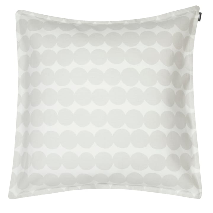 Räsymatto tyynynpäällinen puolipellava 50x50 cm - vaaleanharmaa - Marimekko