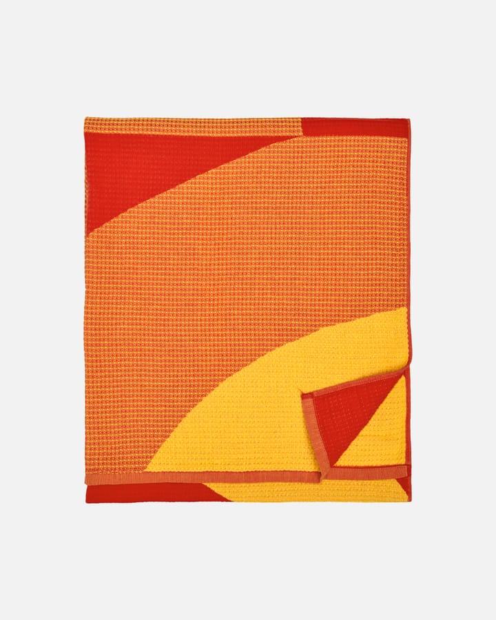 Savanni rantapyyhe 100 x 180 cm, Punainen-keltainen Marimekko
