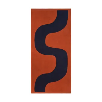 Seireeni kylpypyyhe 70 x 150 cm - Rooibos-dark blue - Marimekko