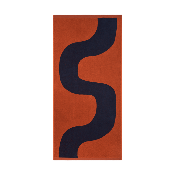 Seireeni kylpypyyhe 70 x 150 cm - Rooibos-dark blue - Marimekko