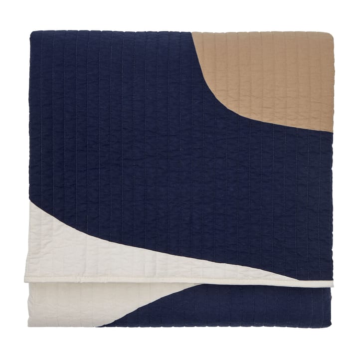 Seireeni päiväpeite 160 x 234 cm - Beige-sininen - Marimekko