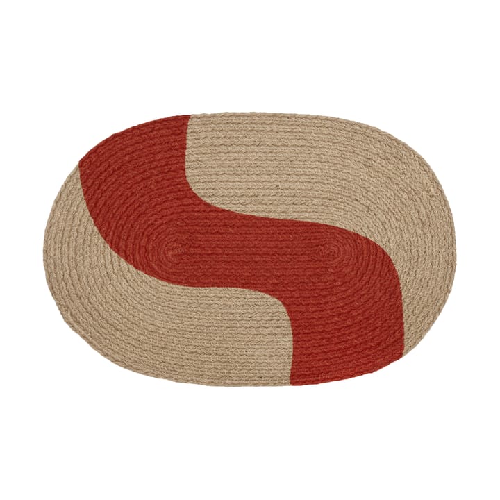 Seireeni pöytätabletti 31x45 cm - Jute-red - Marimekko