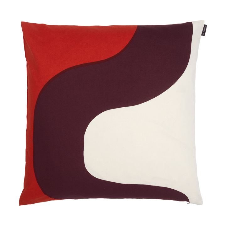 Seireeni tyynynpäällinen 50 x 50 cm - Cotton-burgundy-red - Marimekko
