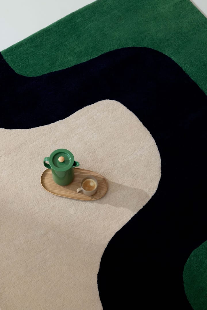 Seireeni villamatto, Green, 140x200 cm Marimekko