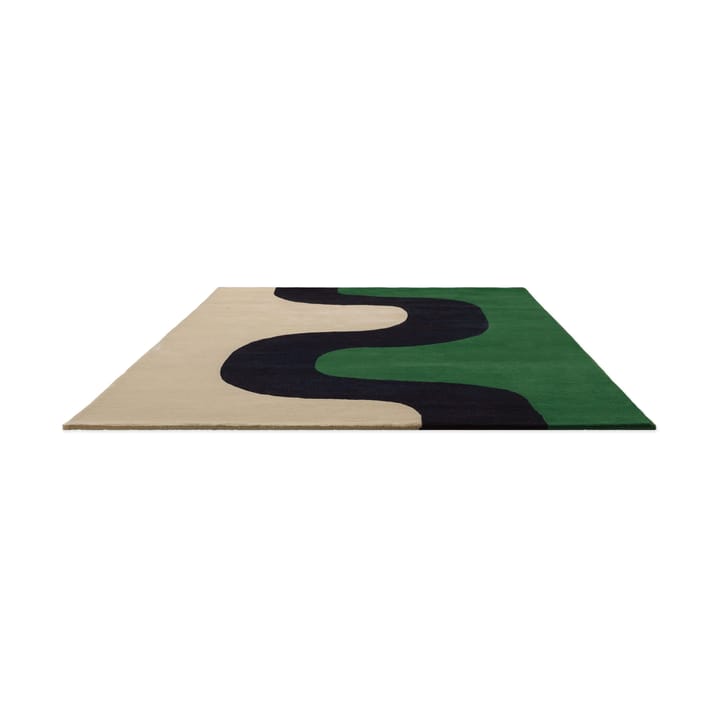 Seireeni villamatto - Green, 250x350 cm - Marimekko