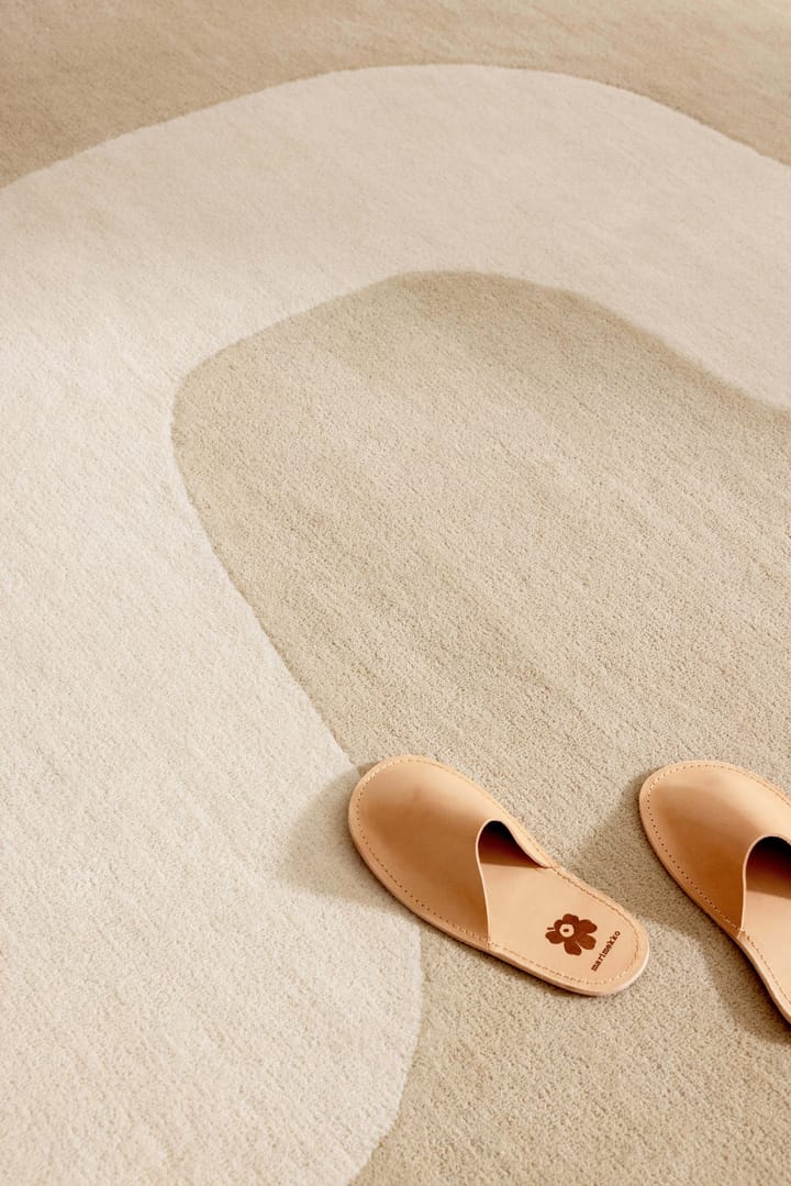 Seireeni villamatto, Warm Beige, 170x240 cm Marimekko