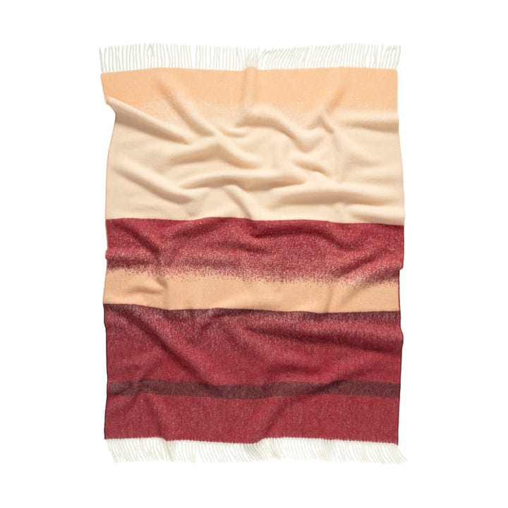 Selänne viltti 130x170 cm, Burgundy–off white, persikka Marimekko