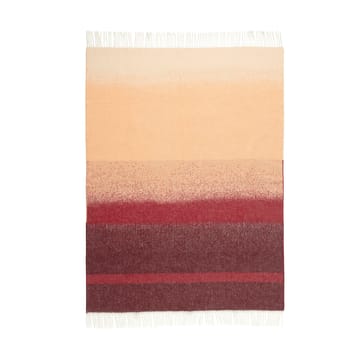 Selänne viltti 130x170 cm - Burgundy–off white, persikka - Marimekko