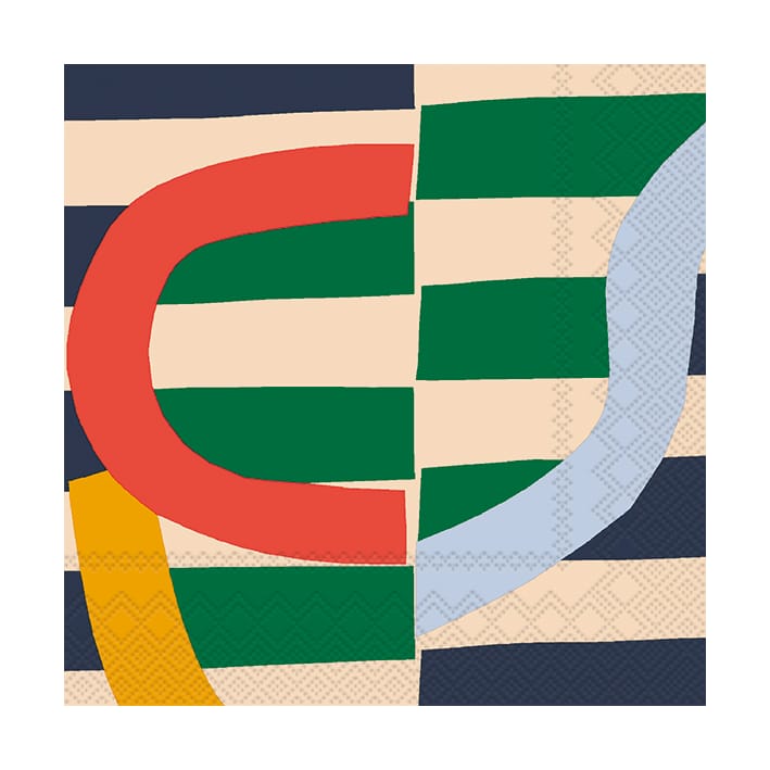 Siirto servetti 33x33 cm 20 kpl, Green Marimekko