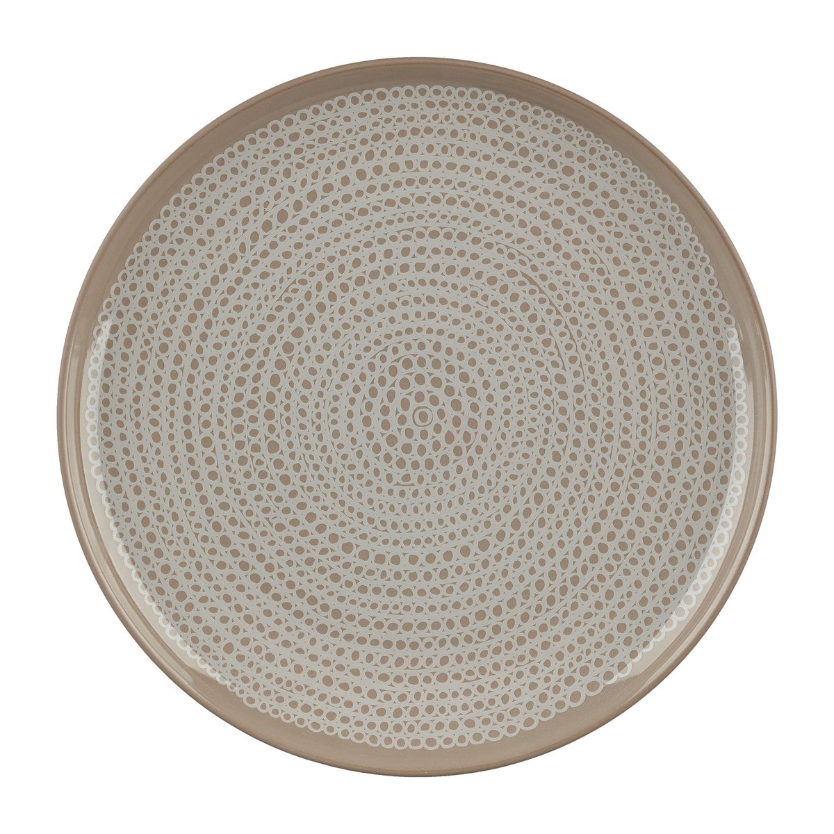 Marimekko Siirtolapuutarha lautanen 25 cm Terra-white
