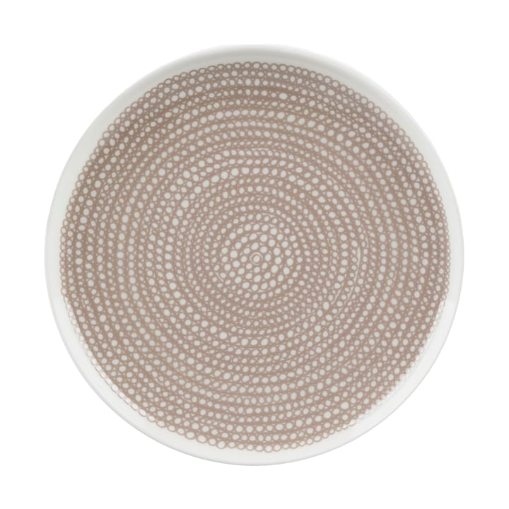 Siirtolapuutarha lautanen Ø 25 cm - White-beige - Marimekko