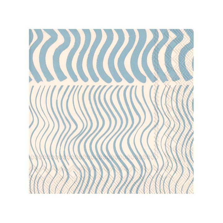 Silkkikuikka lautasliina 20-pack, Light blue Marimekko