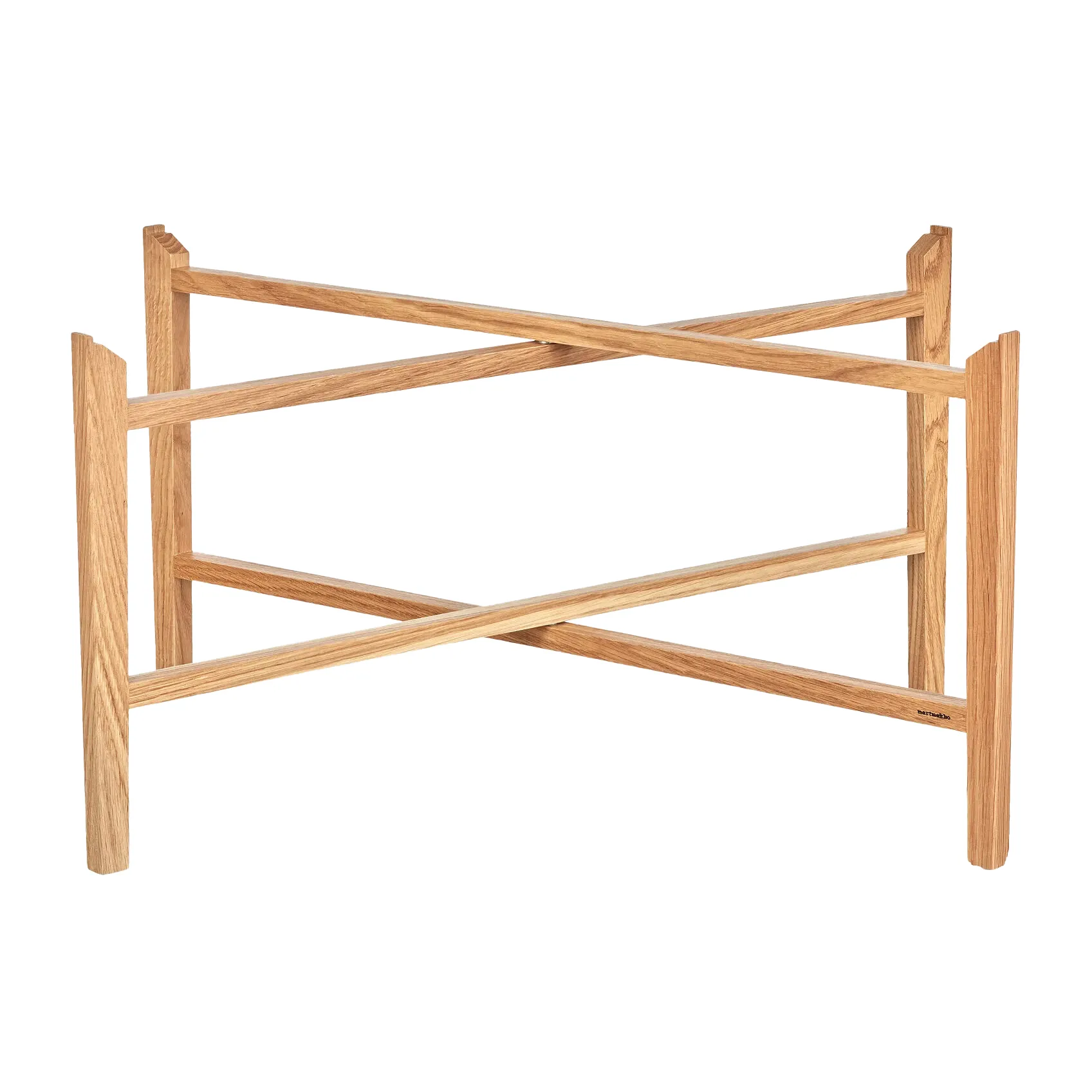 Tarjotinpöytä runko Ø 65 cm, Tammi Marimekko