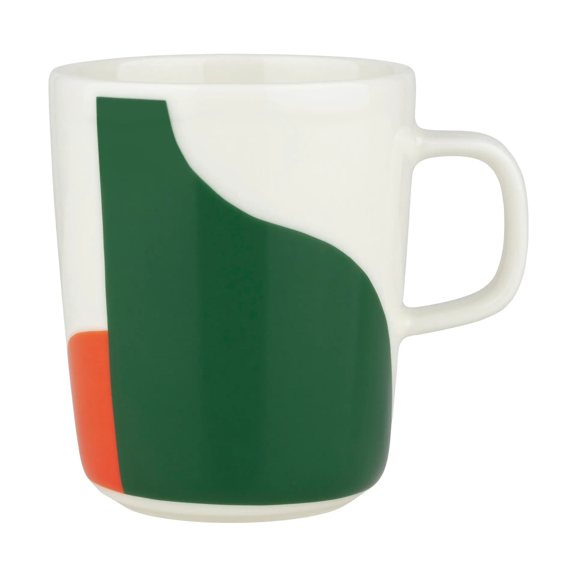 Tasapaino muki 2,5 dl, White-bright blue-orange Marimekko