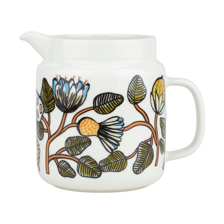 Tiara kannu - White-warm orange-green - Marimekko