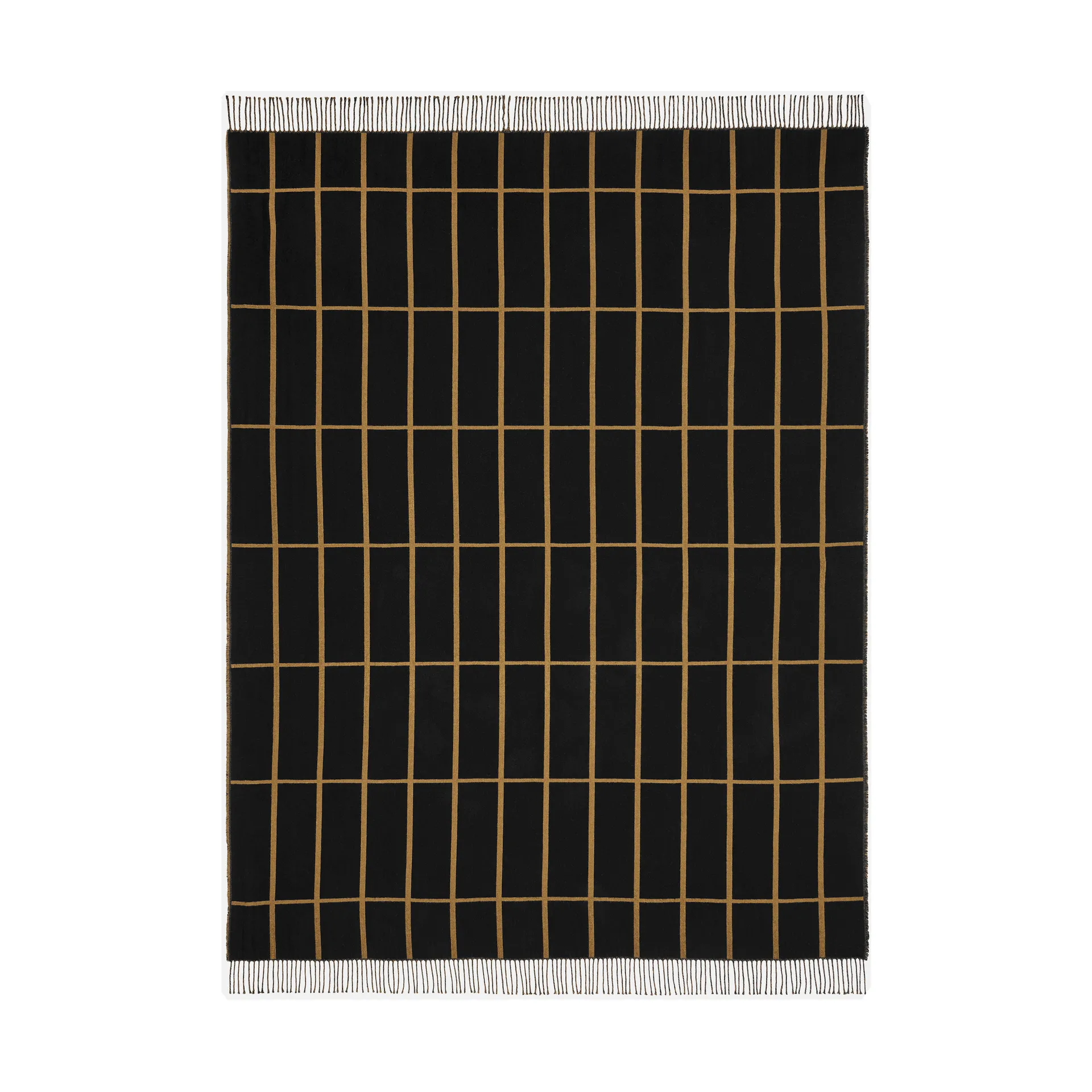 Tiiliskivi huopa 140x180 cm, Caviar-gold Marimekko