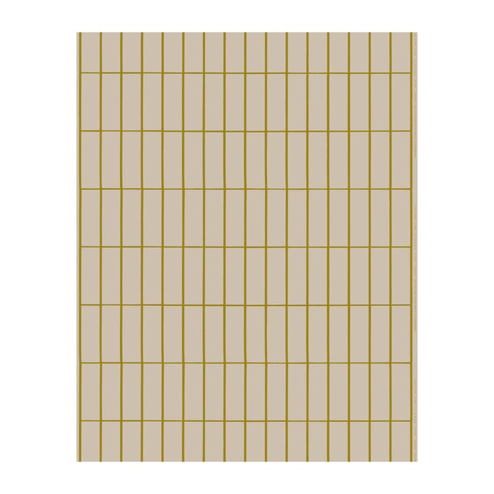 Tiiliskivi kangas pellava-viskoosi - Beige-kulta - Marimekko