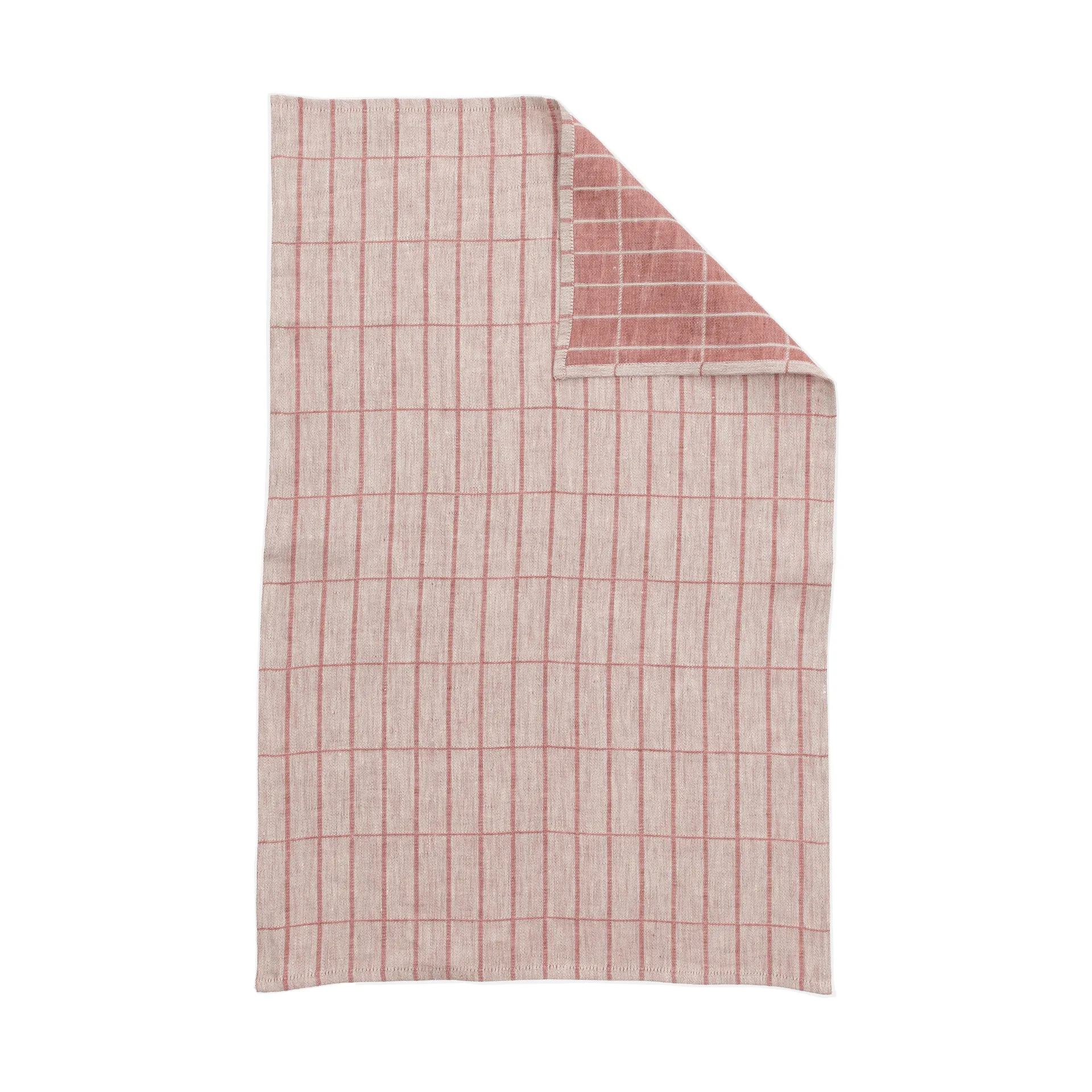 Tiiliskivi keittiöpyyhe 47 x 70 cm, Off white–kastanja Marimekko