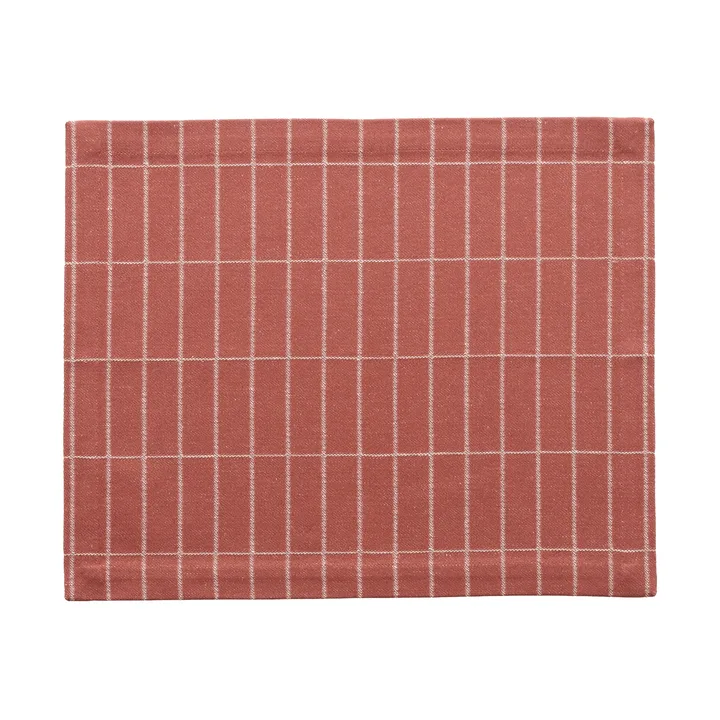 Tiiliskivi kudottu pöytätabletti - Chestnut-off white, 31x42 cm - Marimekko