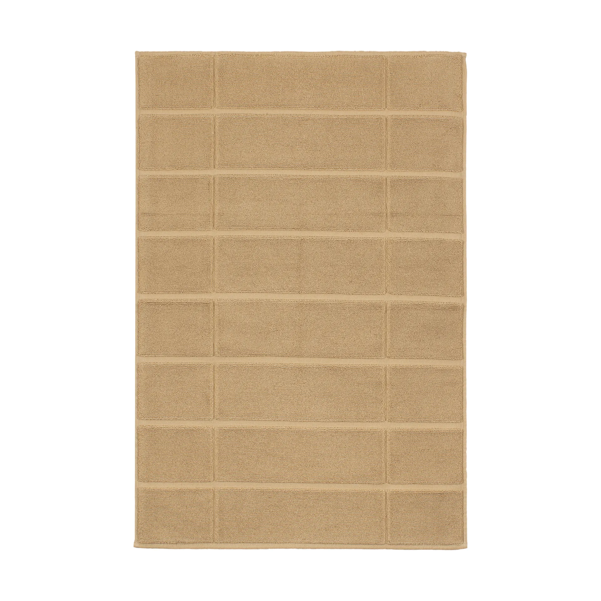 Tiiliskivi kylpyhuoneen matto 50 x 75 cm, Sand Marimekko