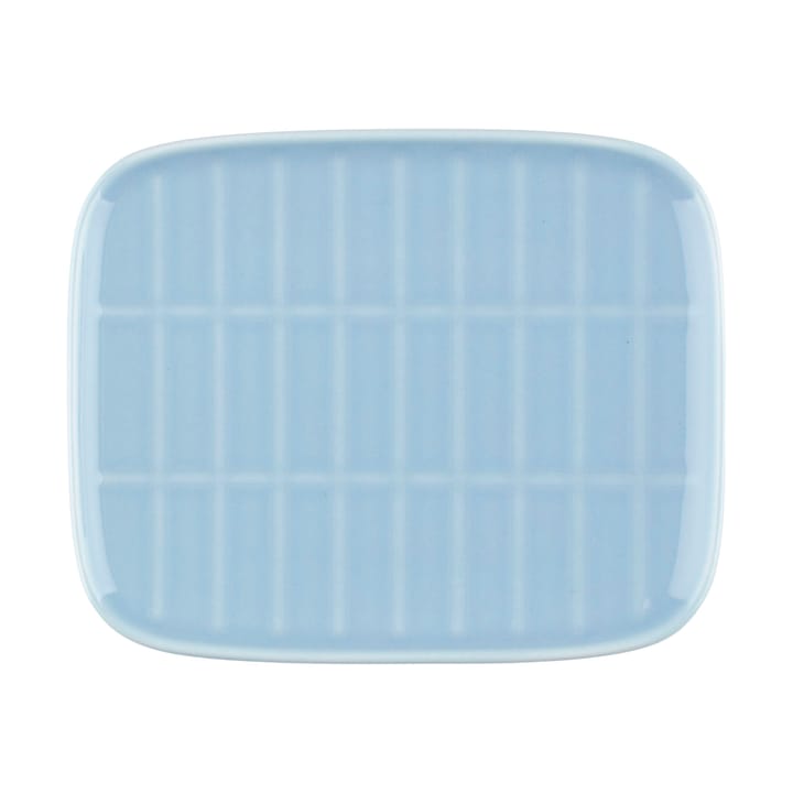Tiiliskivi lautanen 12 x 15 cm - Light blue - Marimekko