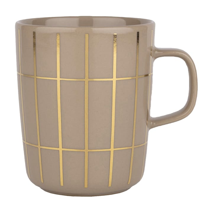 Tiiliskivi muki 25 cl - Beige-kulta - Marimekko
