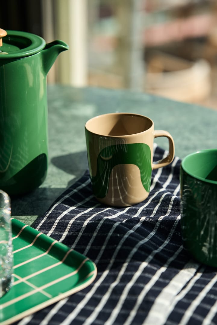 Tiiliskivi muki 40 cl, Dark green Marimekko