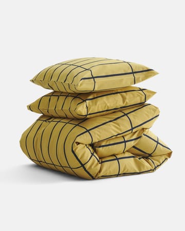 Tiiliskivi pussilakana 150x210 cm - Ochre-black - Marimekko