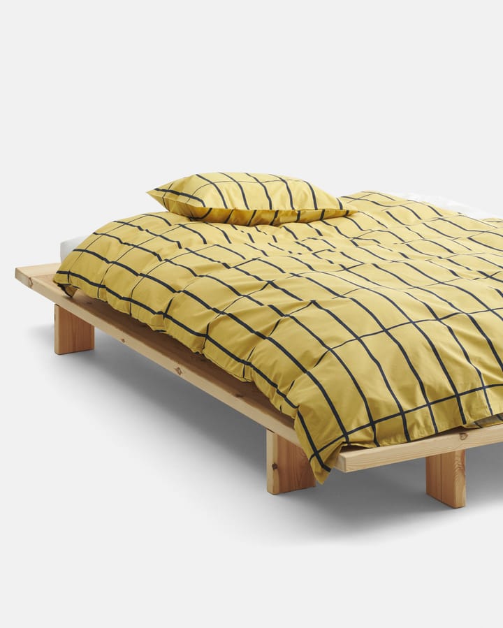 Tiiliskivi pussilakana 150x210 cm, Ochre-black Marimekko