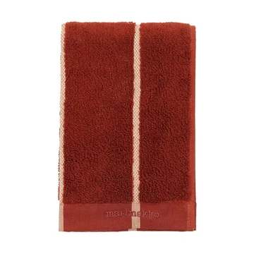 Tiiliskivi pyyhe 30x50 cm - Brick-plum-hay - Marimekko