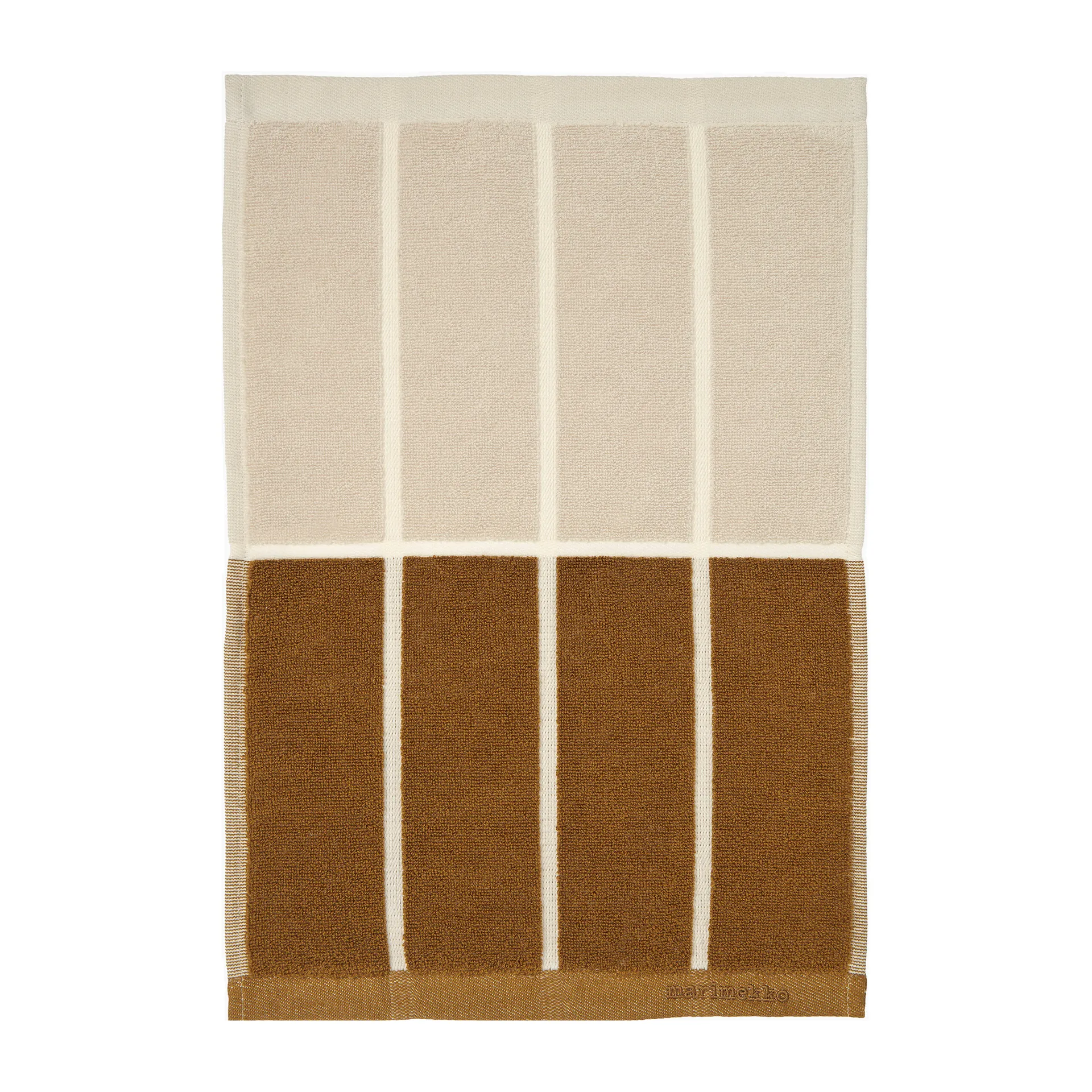 Tiiliskivi pyyhe 30x50 cm, Tummanharmaa-ruskea-beige Marimekko