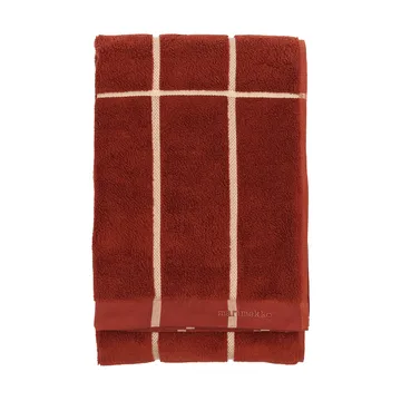 Tiiliskivi pyyhe 70x150 cm - Brick-plum-hay - Marimekko