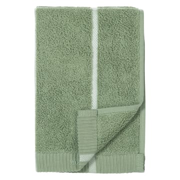 Tiiliskivi pyyhe, vihreänharmaa-valkoinen - 30x50 cm - Marimekko