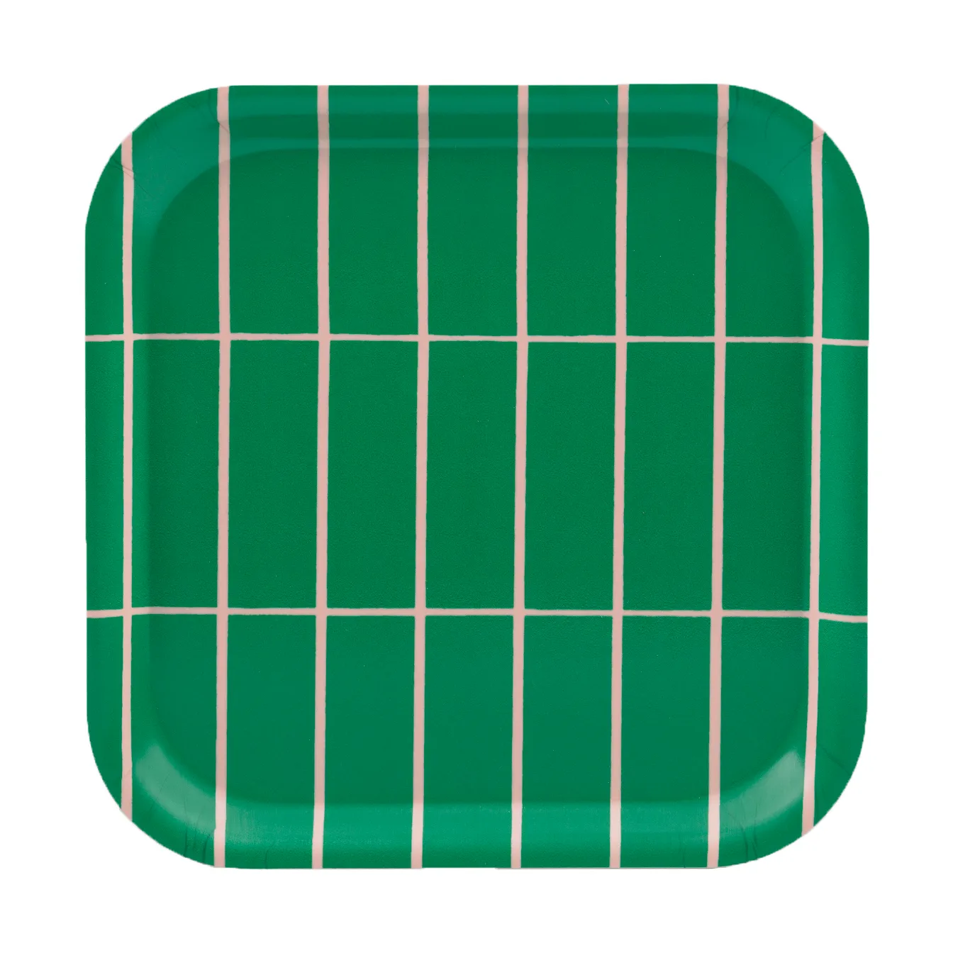Tiiliskivi tarjotin 20 x 20 cm, Green-yellow Marimekko