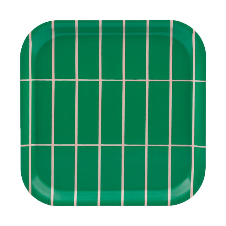 Tiiliskivi tarjotin 20 x 20 cm, Green-yellow Marimekko