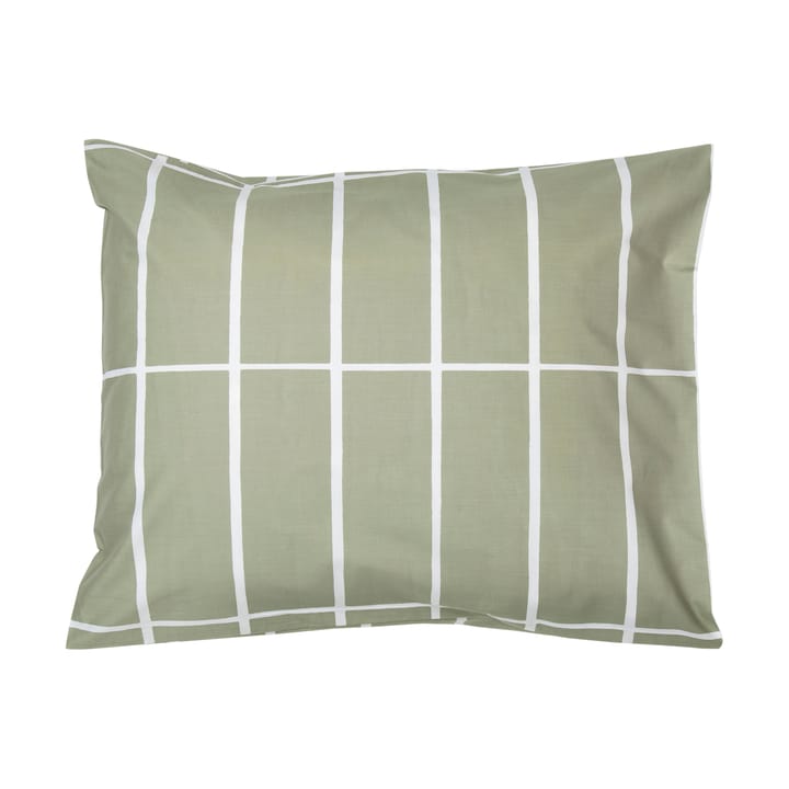 Tiiliskivi tyynyliina 50x60 cm - Vihreänharmaa-valkoinen - Marimekko