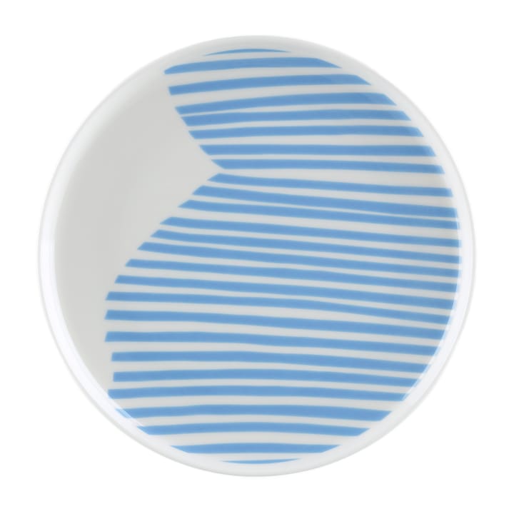 Uimari lautanen Ø 20 cm - Sininen-valkoinen - Marimekko