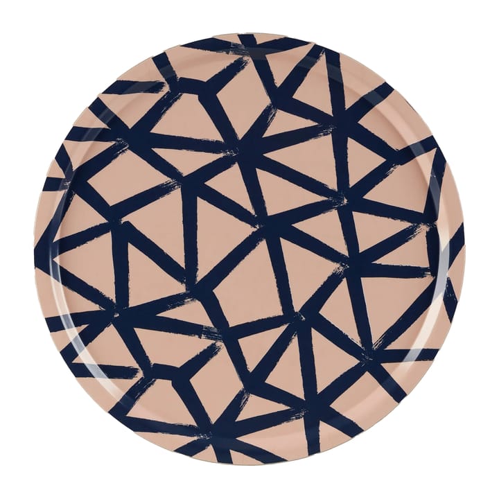 Ukkospilvi tarjotin Ø 46 cm, Powder-dark blue Marimekko