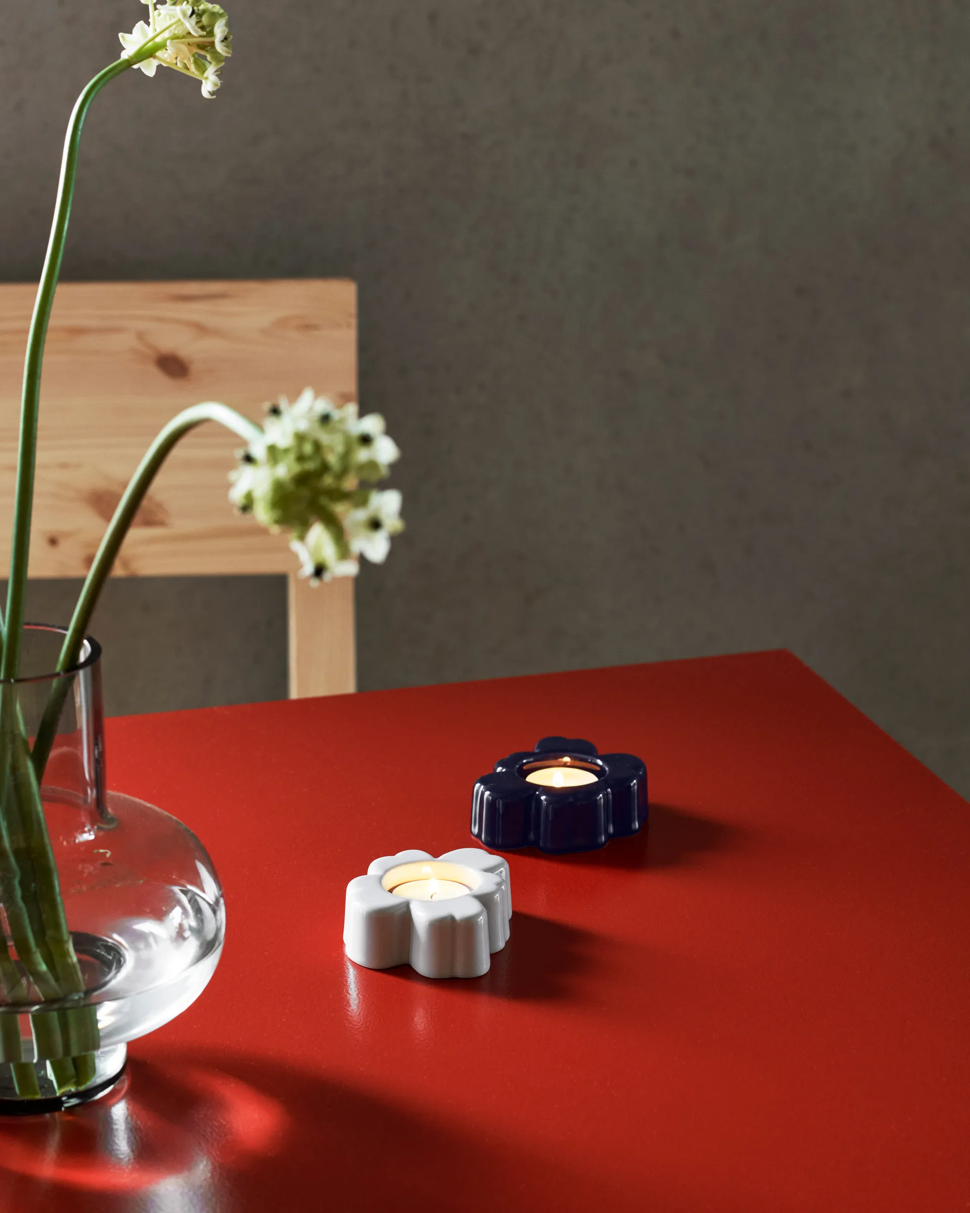 Umpu maljakko 20 cm, Misty grey Marimekko