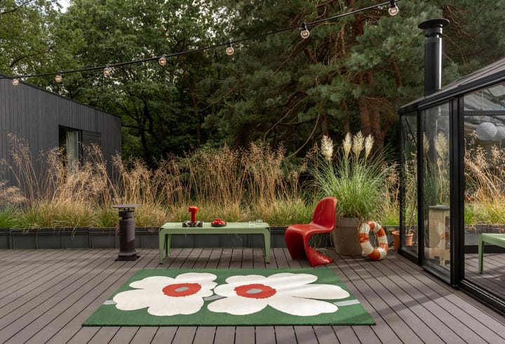 Unikko 60-vuotisjuhlavuoden tuftattu muovimatto, 140x200 cm Marimekko