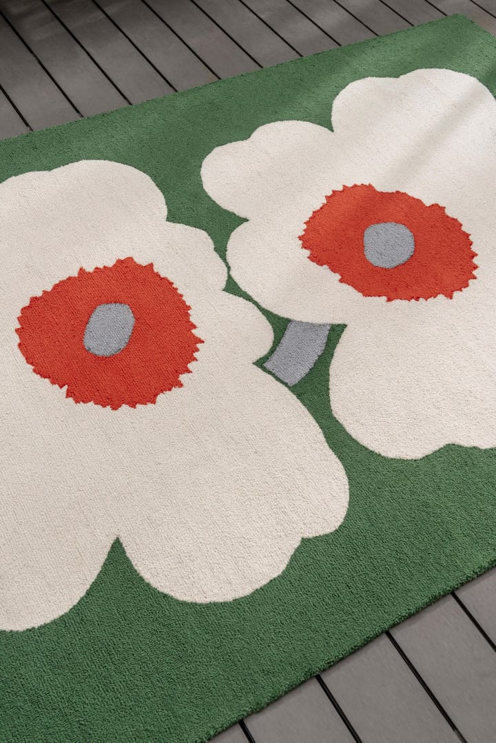 Unikko 60-vuotisjuhlavuoden tuftattu muovimatto, 160x230 cm Marimekko