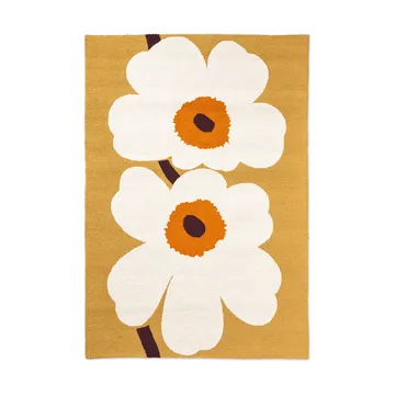Unikko anniversary matto ulkokäyttöön - Honey, 160x230 cm - Marimekko