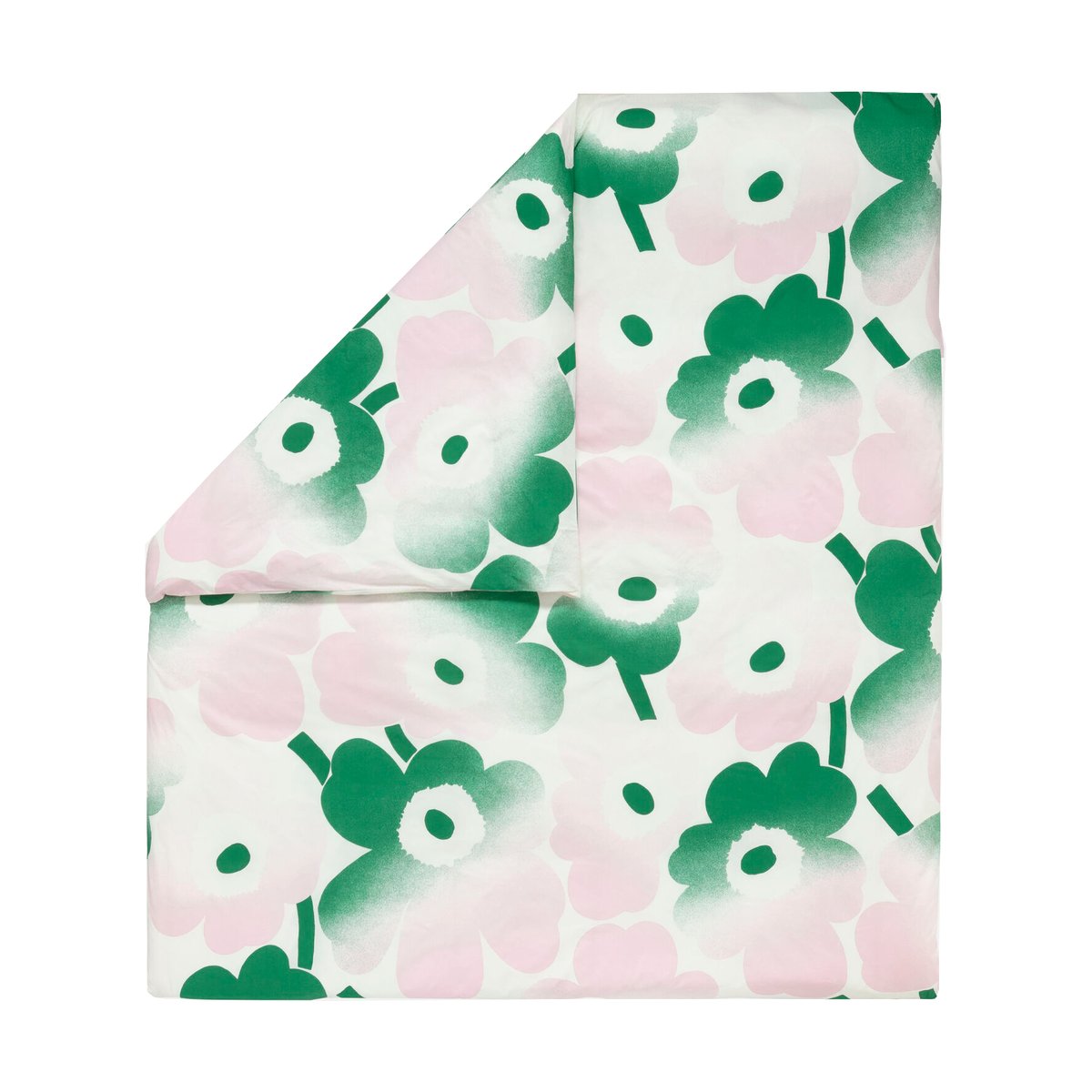 Marimekko Unikko Häivähdys pussilakana 240x220 cm Vihreä