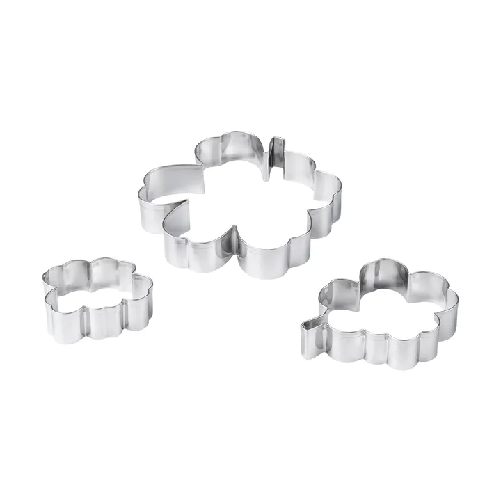 Unikko kakkumuotti - Stainless steel, 3 osaa - Marimekko
