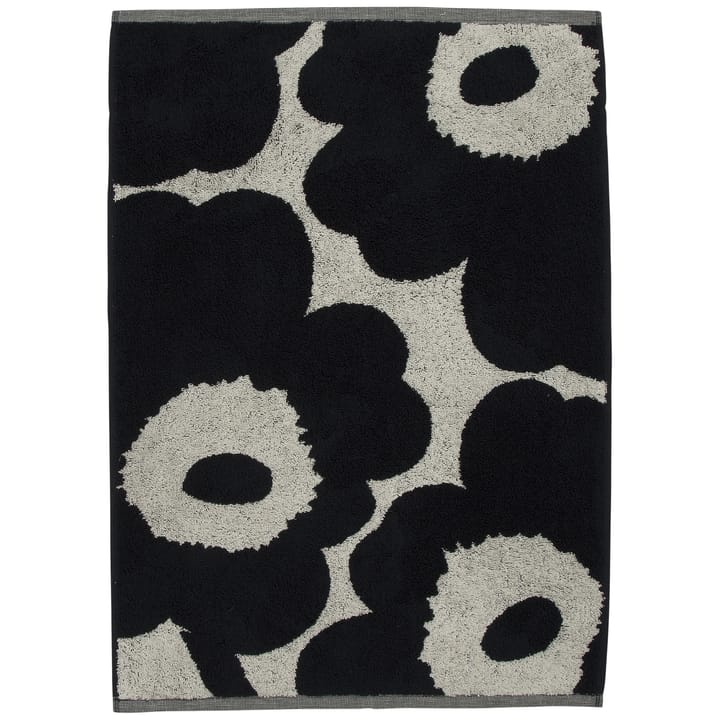 Unikko käsipyyhe luonnonvalkoinen-tummansininen - 50x70 cm - Marimekko