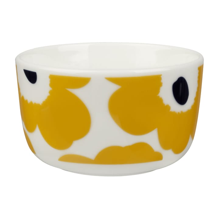 Unikko kulho 2,5 dl, Valkoinen-keltainen Marimekko